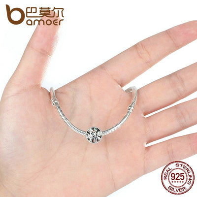 BAMOER 925 Sterling Silver Tree of Life Bead Charms fit Bracelets SCC115 - Korvel
