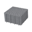 12 x 12 inch gray interlocking deck tiles, plastic waterproof pebble pattern, pack of 12 pieces - Korvel