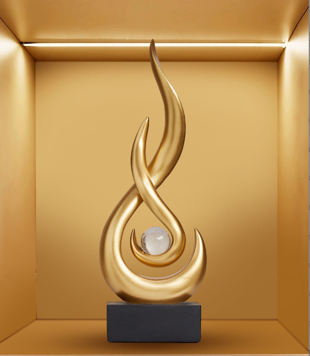 Wine cabinet decorations, light luxury, high-end, popular living room, porch, TV cabinet, office home accessories - Korvel