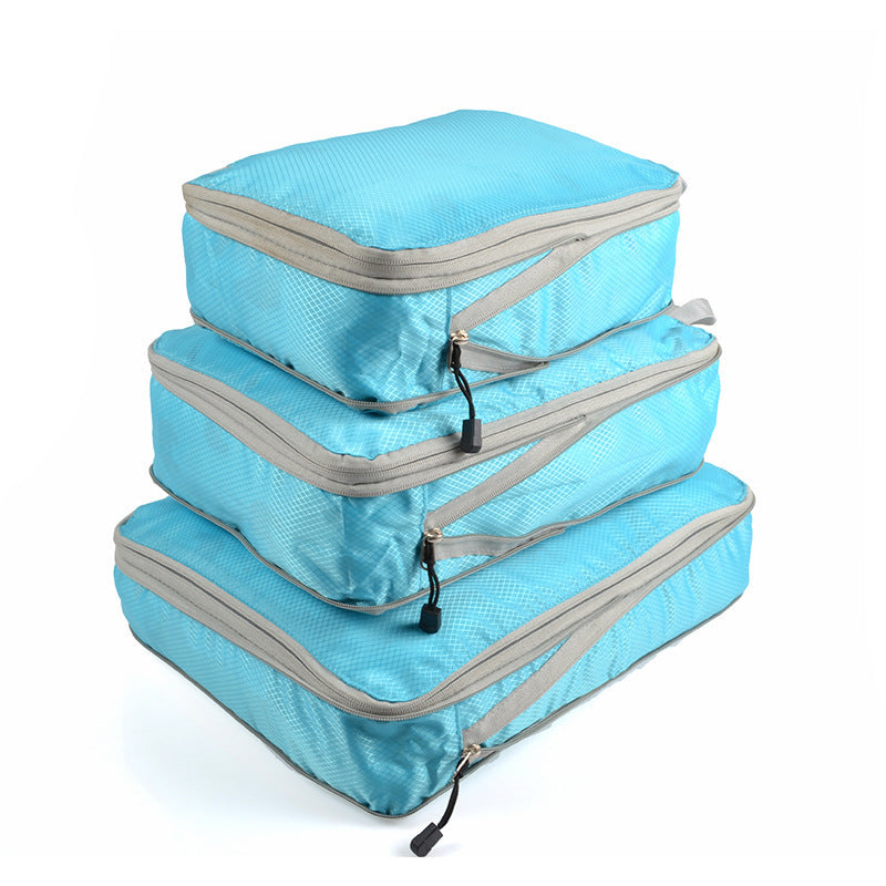 Travel compression packing cubes – ultralight, expandable, for luggage organization - Korvel