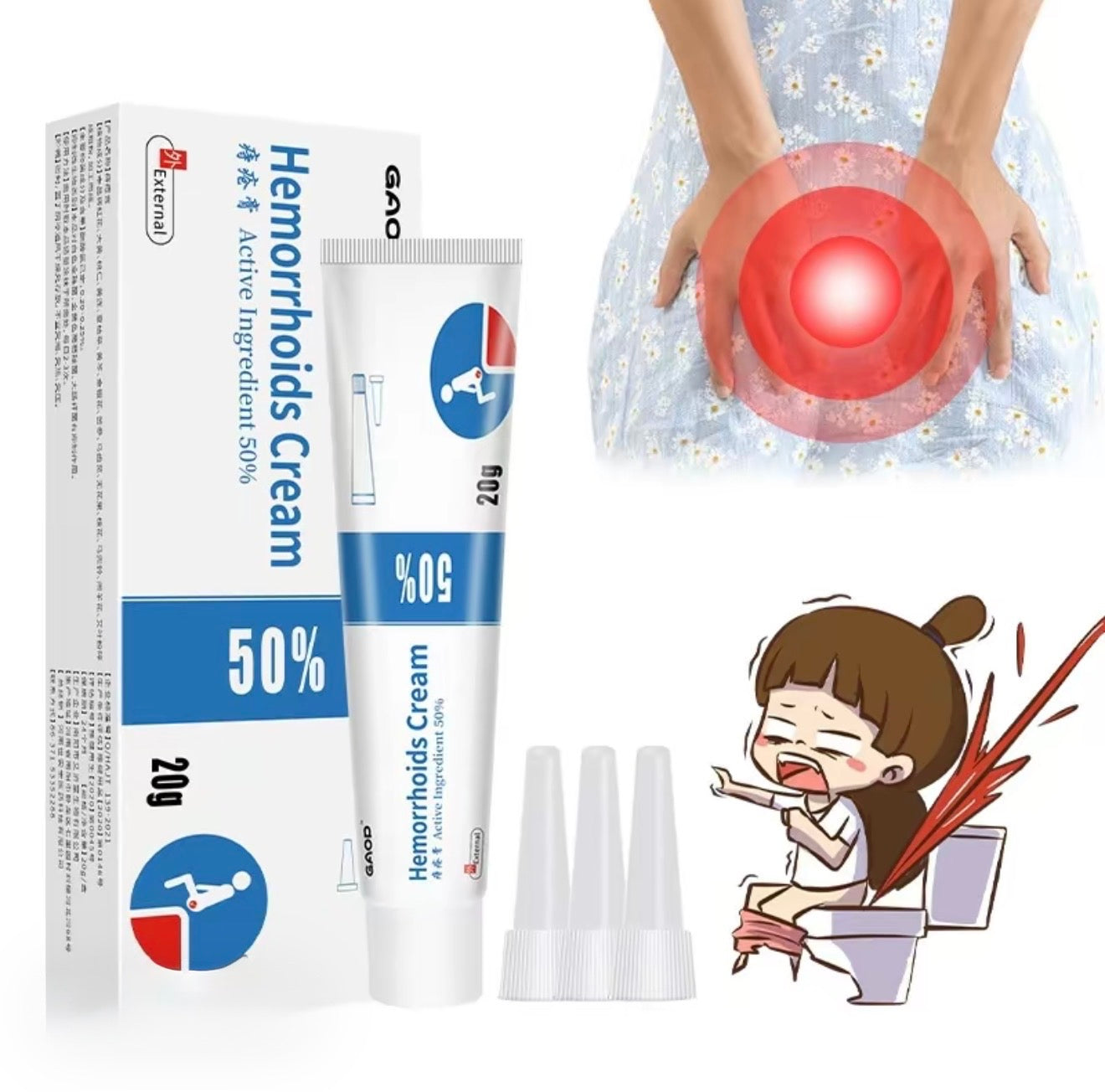 SoothEase Hemorrhoid Ointment - Korvel