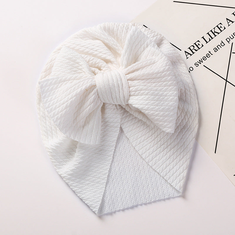 Chapeau pour bébé à double nœud Pit Strip - Bonnet chaud en pneu indien