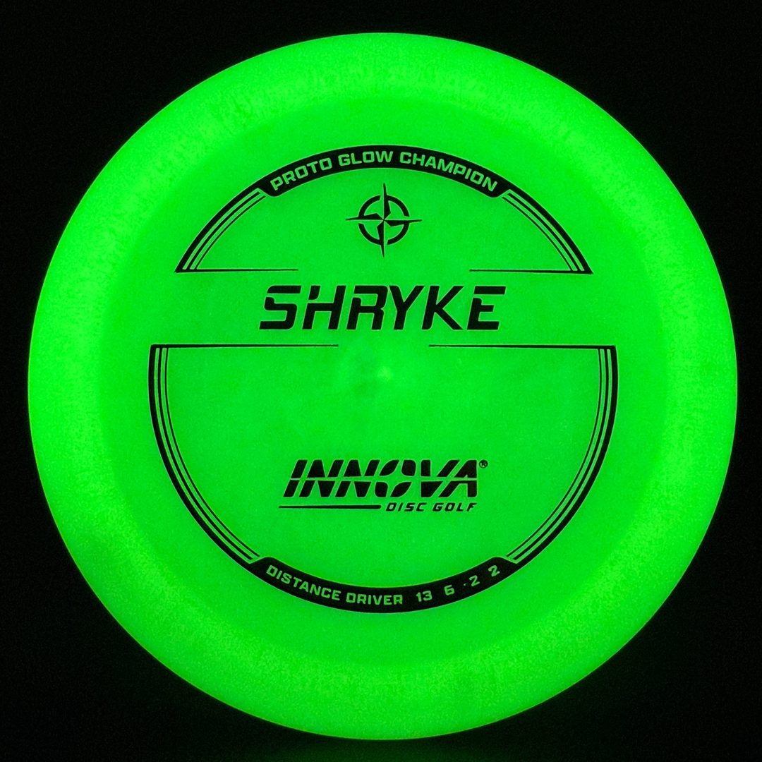 Proto Glow Champion Shryke Disc Golf Driver