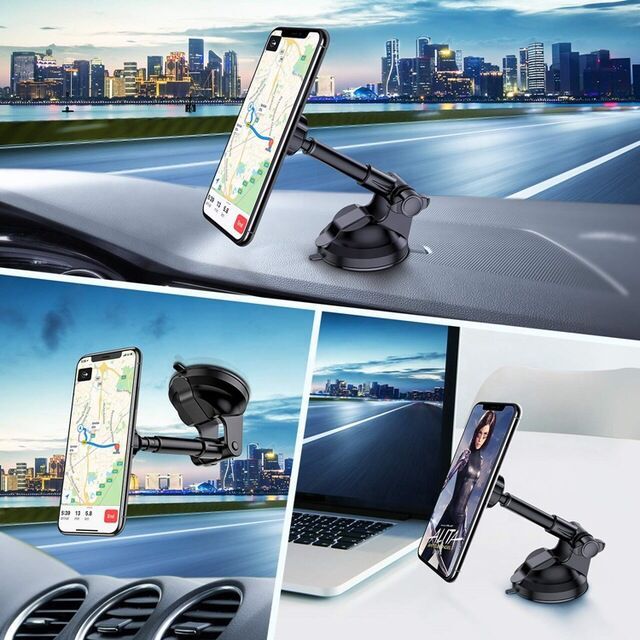 Universal Car Telescopic Arm Magnetic Phone Stand