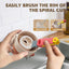 3 in 1 Cup Lid Cleaning Brush Crevice Cleaning Brush for Bottle Gap Tight Spaces Cup - Korvel