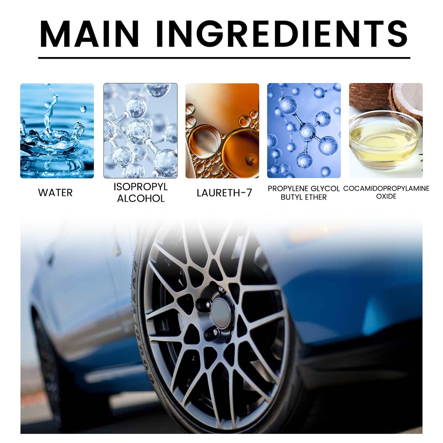 Premium Wheel Cleaner for Automotive Care