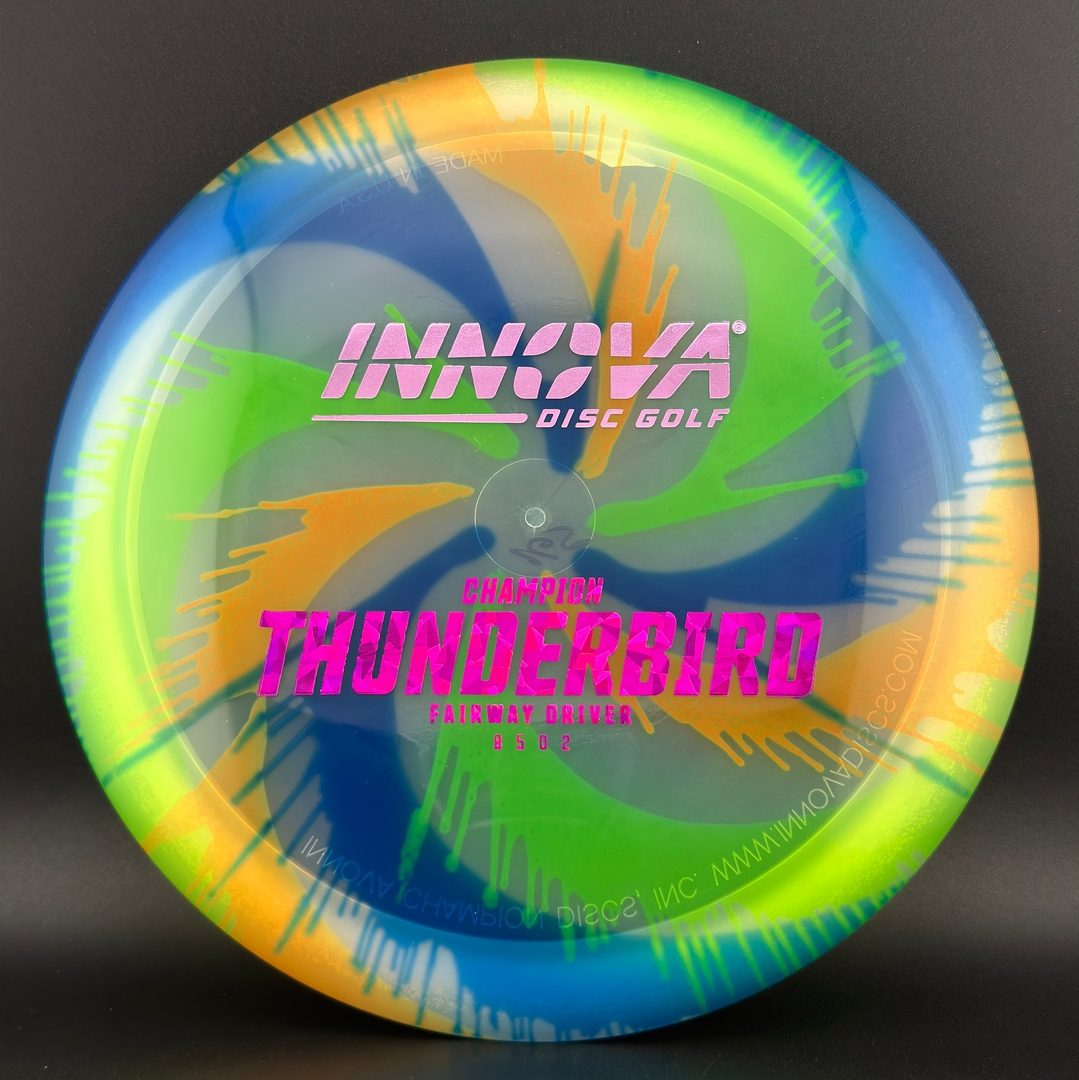 I-Dye Champion Thunderbird Disc Golf Driver