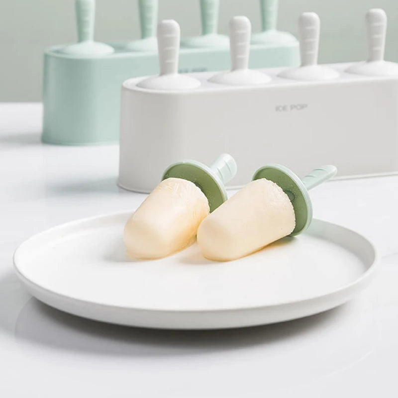 Reusable Popsicle Molds Set - Durable Ice Cream Makers