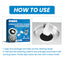 Sink Cleaning Tablet, Kitchen Sink Cleaning Grease Stains Dirt Dredging Pipe Cleaning Tablets - Korvel