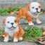 Bulldog ornament puppy resin - Korvel