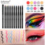 New Set Of Eyeliner Pencil Waterproof And Oil-Proof Non-Smudge Eyeliner Gel Pencil - Korvel