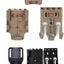 FMA Quick Release Waist Panel 3-piece Leg Hanging Sofa Lilan Outdoor Tactical Handgun Cover Quick Separation System - Korvel