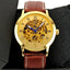 SHENHUA Men's Fashion Hollow out Watch Antique Fully Automatic Mechanical Watch - Korvel