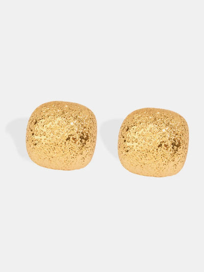 Boucles d'oreilles géométriques plaquées or