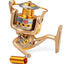 YUMOSHI HF 1000 - 7000 Fishing Reel Metal Spool Spinning Fishing Reels Folding Arm 10-Ball Bearing 5.5 : 1 Fly - Korvel