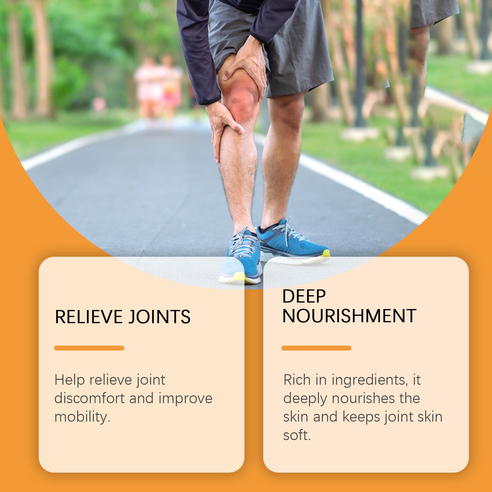 Bee Venom Joint Gel Knee And Foot Joint Daily Body Care Gentle Massage Gel For Topical Use - Korvel