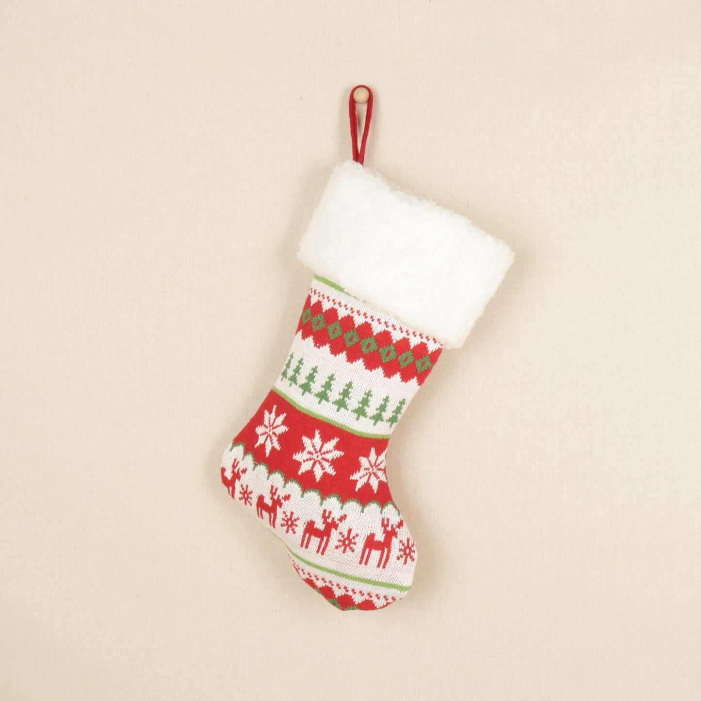 Calcetines de Navidad de Punto Hechos a Mano - Decoración Festiva