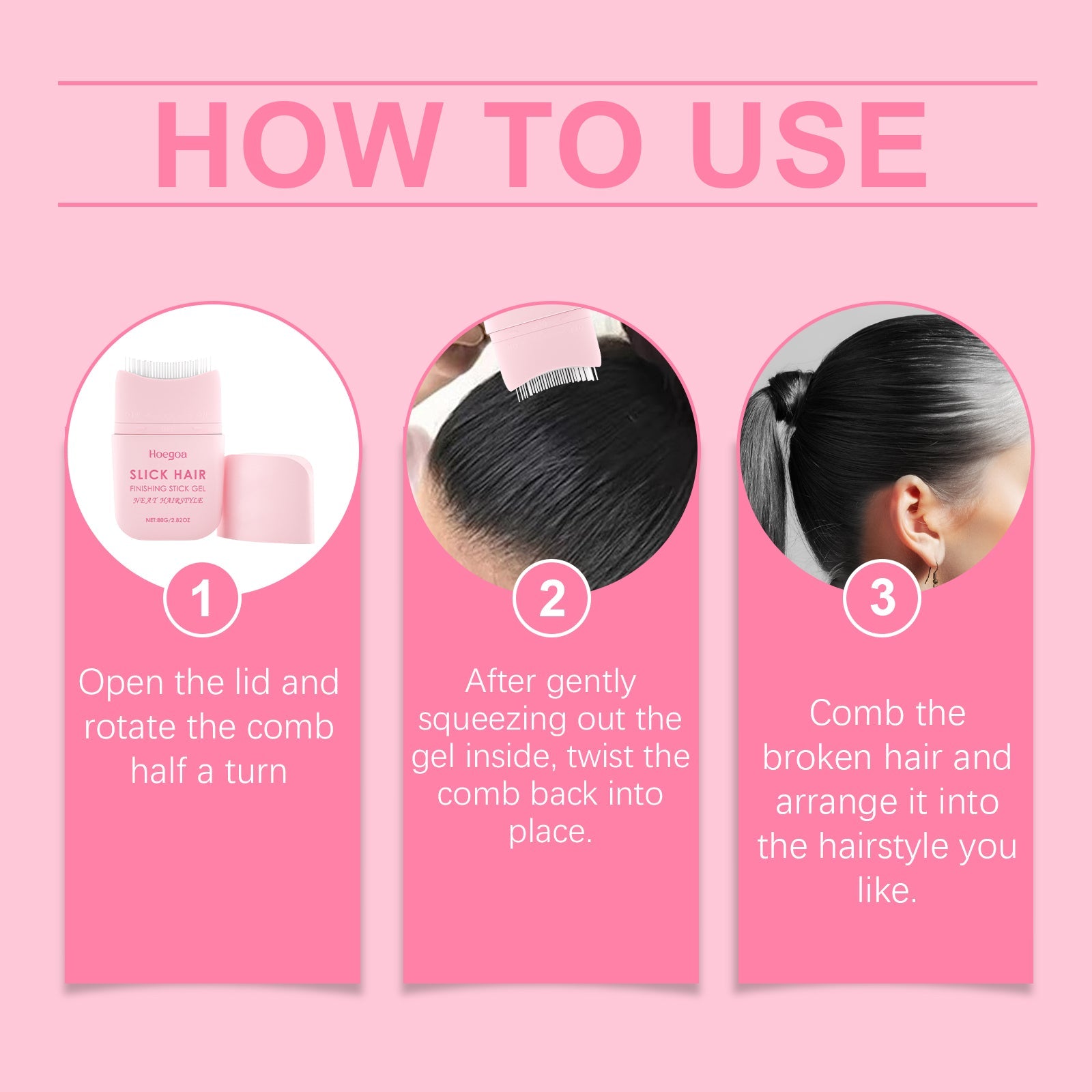 Styling And Combing Cream For Broken Bangs Styling Nourishes Shine For Lazy Hair Styling Cream - Korvel