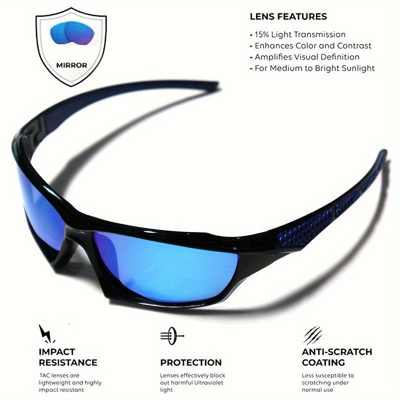 Fashion Sunglasses Colorful Film Outdoor Night Vision Driver Driving Sunglasses Cycling Sports Glasses - Korvel