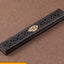 Wooden thread incense box, black sandalwood inlaid with boxwood, sleeping incense burner, incense burner, household indoor agarw - Korvel