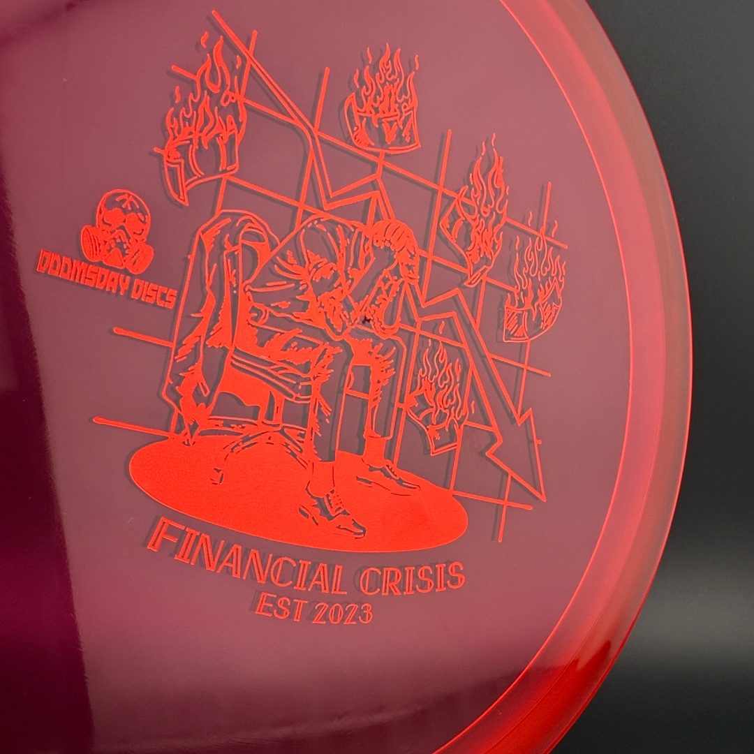 Doomsday Isolation Crisis Disc Golf Disc