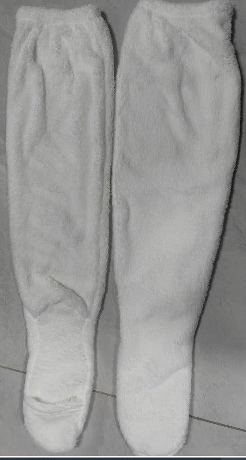 Calcetines de rodilla de felpa acogedora para la comodidad invernal