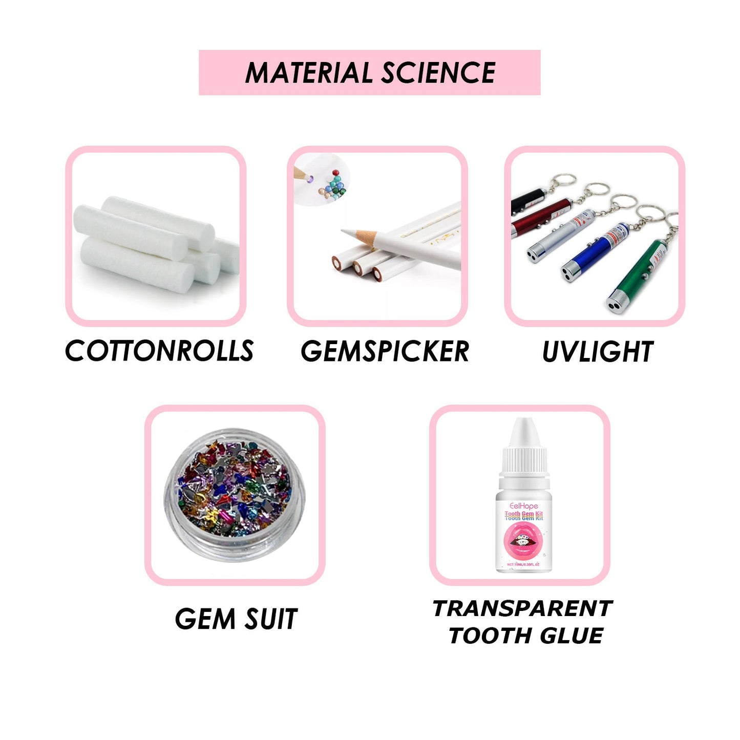 Tooth Gem Kit - DIY Dental Jewelry for a Dazzling Smile