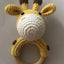 Carving Name Baby Soothing Bell Newborn Gift Bath Gift Knitted Cartoon Doll - Korvel