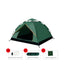 Tente de camping de plage automatique premium avec deux portes