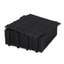 12 x 12 inch black interlocking deck tiles, plastic waterproof, weighing up to 6613 pounds, with a rose pattern pack of 12 - Korvel