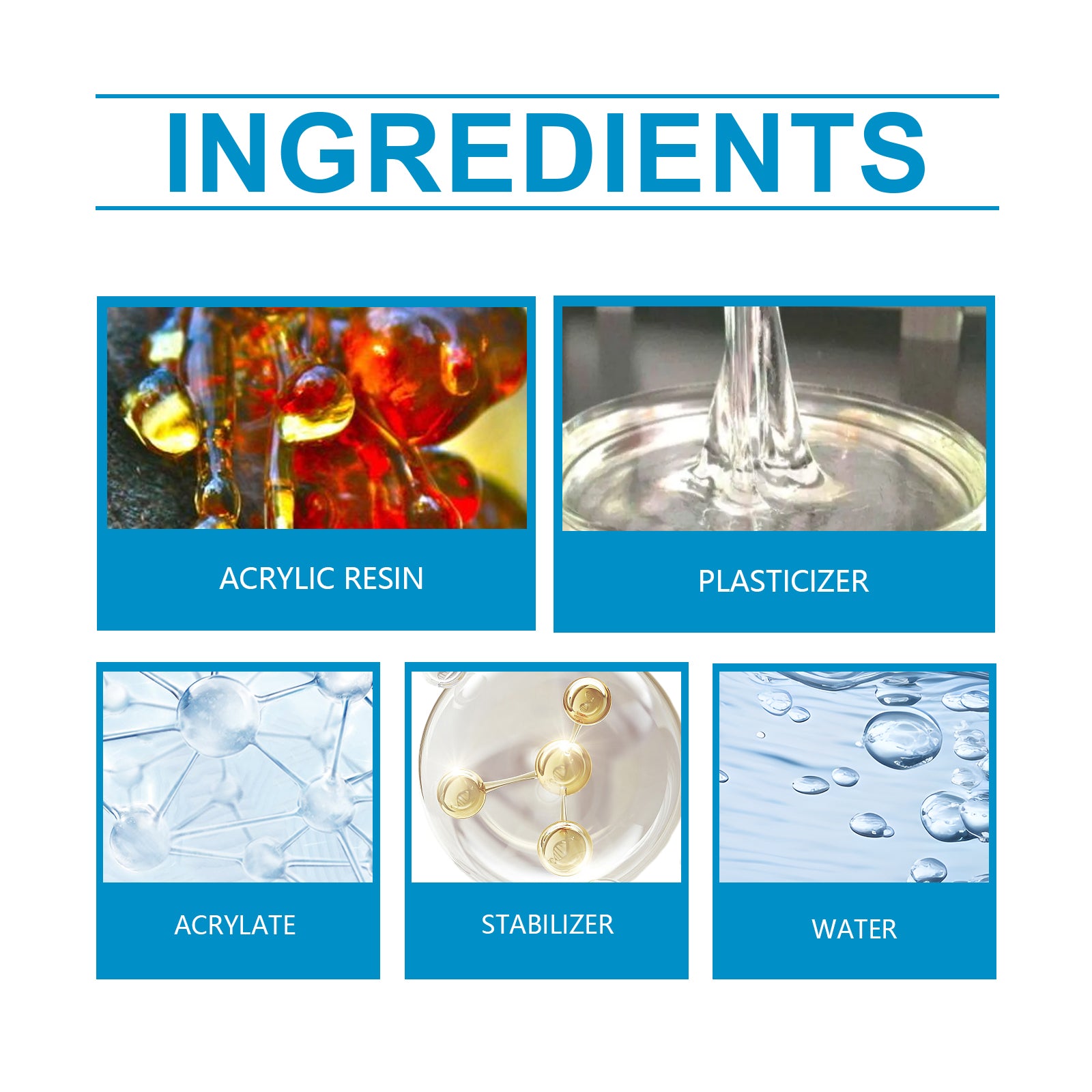 Creative Resin Glue, High Transparent Resin Drop Glue Diy Hand-Made Shadowless Glue Quick Dry Drop Glue - Korvel