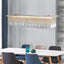 Elegant Gold Crystal Chandelier for Dining Room