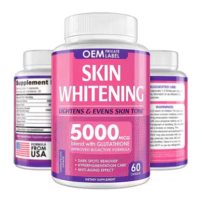 Capsules de Glutathion Premium pour une Peau Radieuse