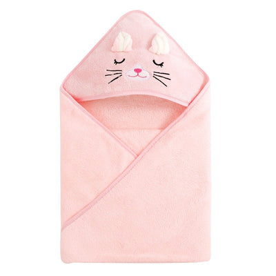 wholesale child baby cartoon animal face elephant hooded towel newborn - Korvel