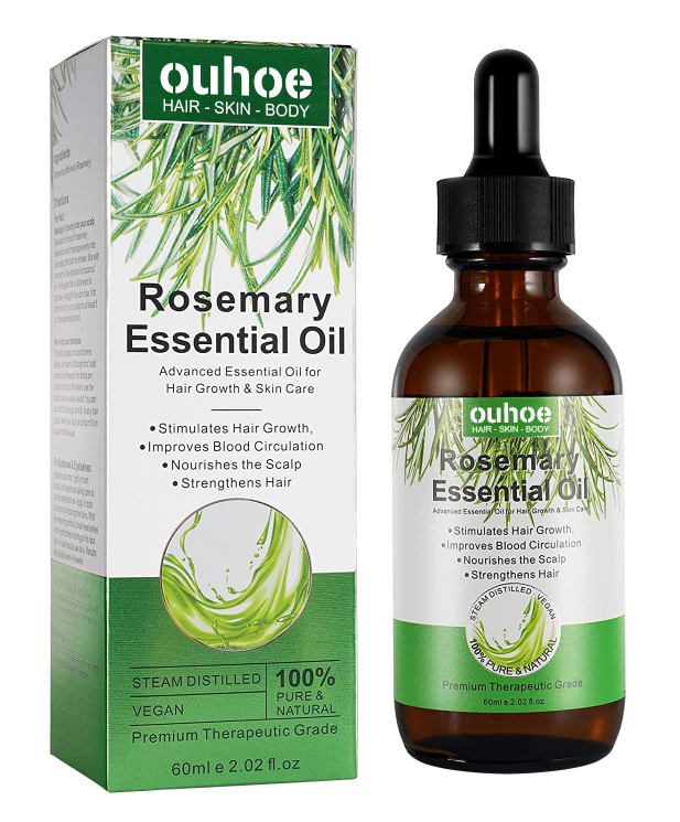 Huile essentielle de romarin pour les soins capillaires