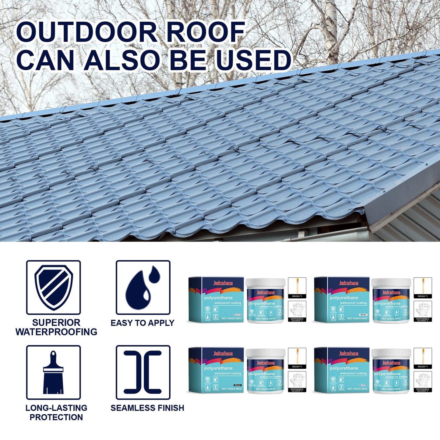 Waterproof And Leakproof Paint Series, Waterproof And Leakproof Sealant For Bathroom Roof Doors And Windows - Korvel