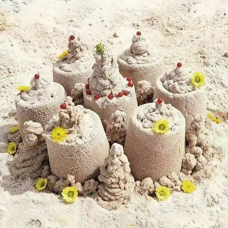 Outdoor family sand hopper with overflow – for beach sand play & garden irrigation. - Korvel