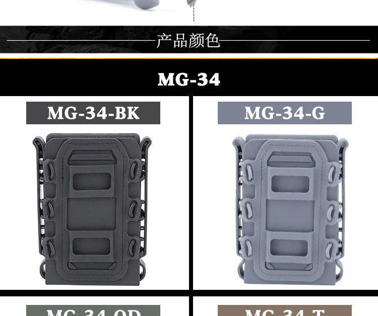 Caja Colgante Táctica Live CS para Cintura para Munición de 5.56 y 7.62