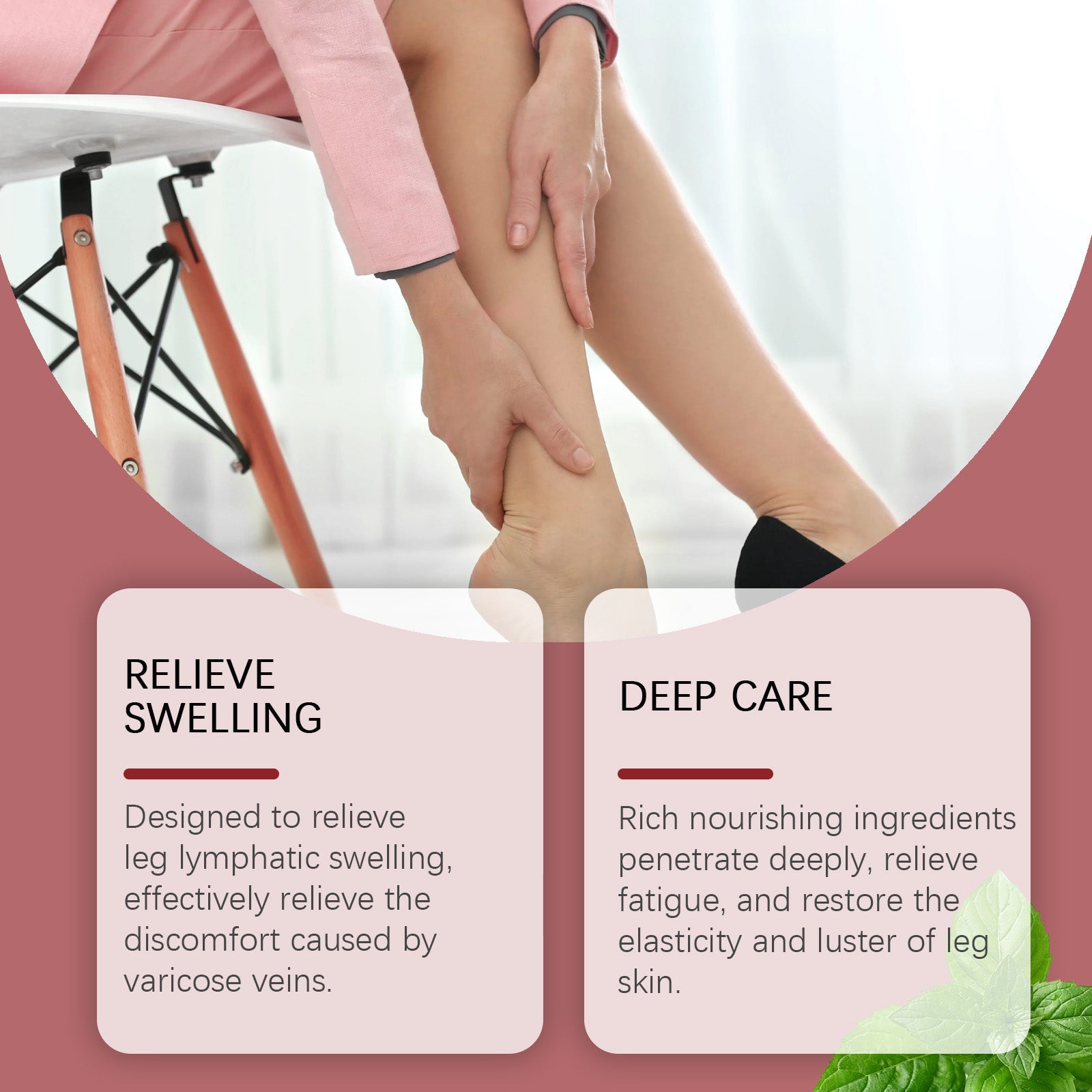 Body Care Cream Gentle Care For Legs Comfort Moisturizing Skin Daily Massage Care Cream - Korvel