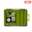 14-Compartment Fishing Tackle Box for Accessories, Lures & Hooks, Double-Sided Organizer. - Korvel