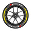 SPORTS series car tire letter sticker DIY sticker personalized modification sticker 3D three-dimensional all-in-ode tire sticker - Korvel