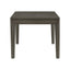TOPMAX 6-Piece Dining Table Set with Upholstered Dining Chairs and Bench Farmhouse Style Tapered Legs Dark Gray+Beige - Korvel