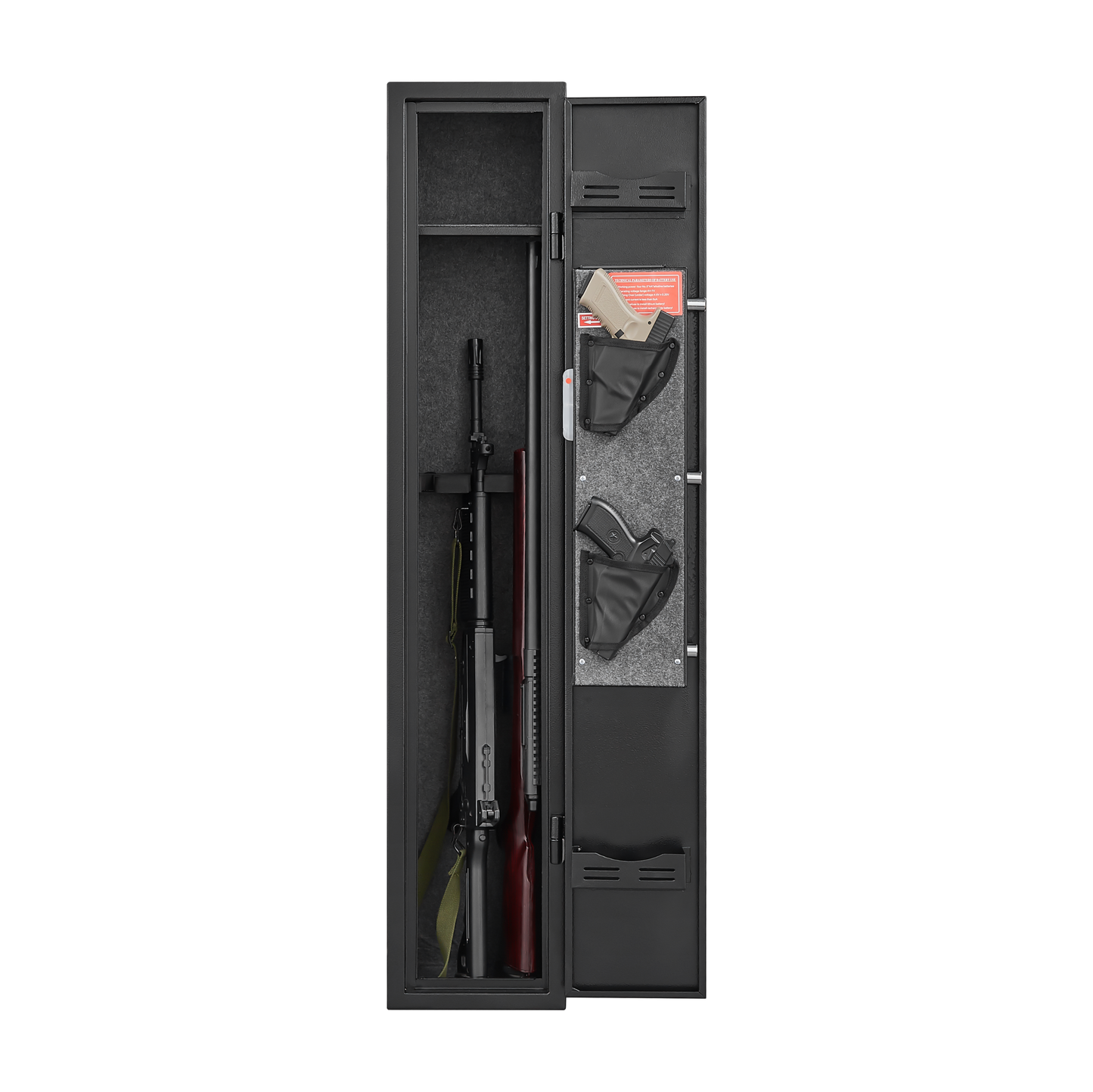 Premium Gun Safe with Quick Access and Adjustable Rack