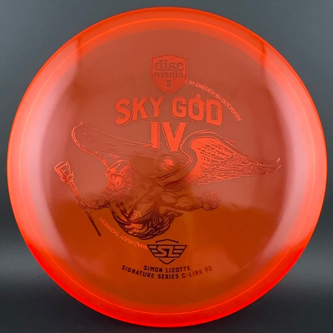 Sky God 4 C-Line P2 - Série Signature Simon Disc Golf Putter
