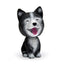 Cute doll decorations in the car, resin bobblehead dog animal bulldog, creative cute car ornaments - Korvel