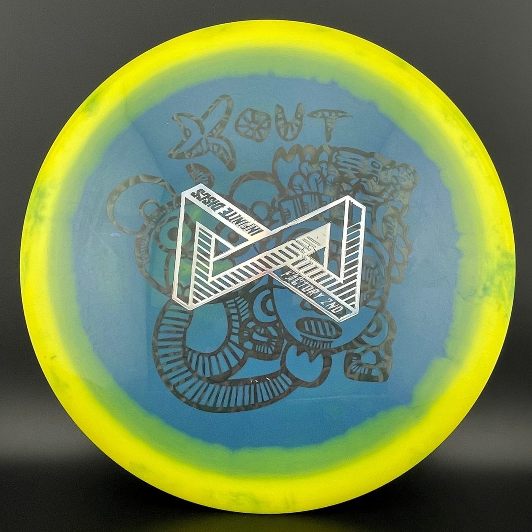 Halo G-Blend Sphinx X-Out - Double Stamp Disc Golf Driver