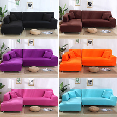 Premium Elastic L-Shaped Sofa Cover for Modern Homes