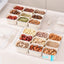 Design Sealed Snackle Storage Box With 9pcs Divider Plastic Divided Veggie Tray With Lid And Handle - Korvel