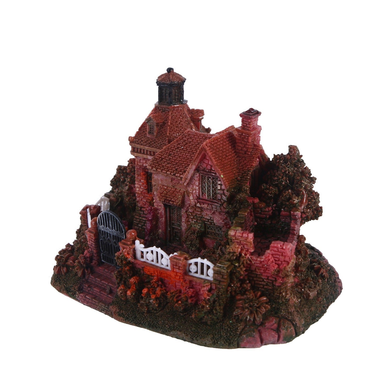Red House Crawler Toy Avoidance House Fish Tank Decoration - Korvel