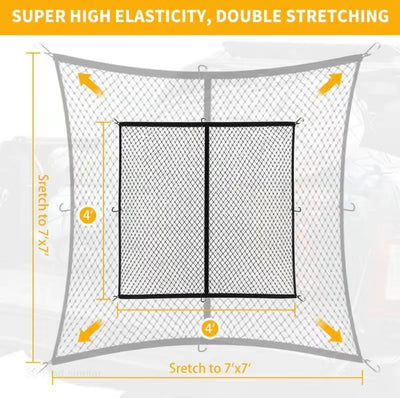 StretchHold Cargo Net for Secure Load Management